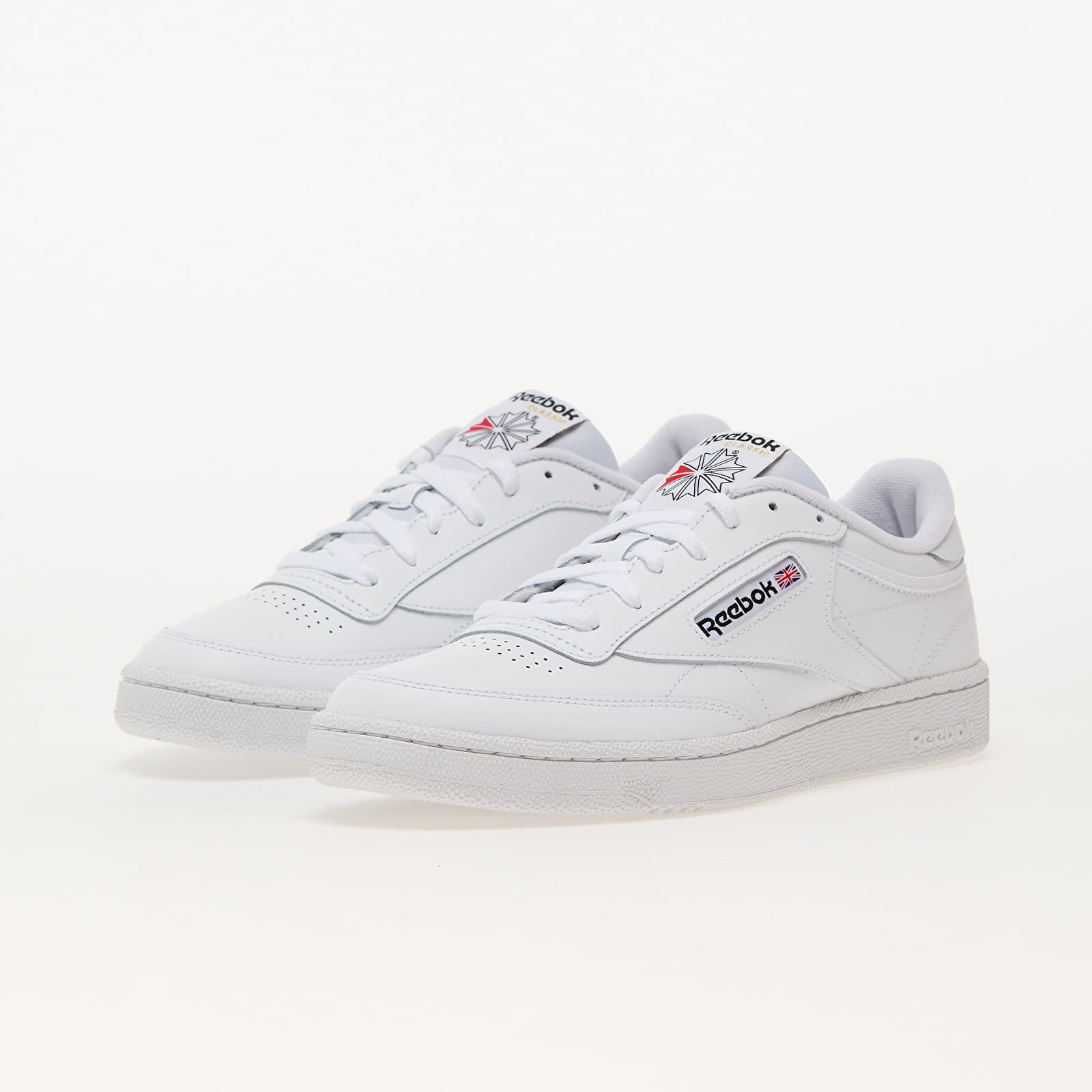 Férfi cipők Reebok Club C 85 Ftw White/ Ftw White/ Core Black