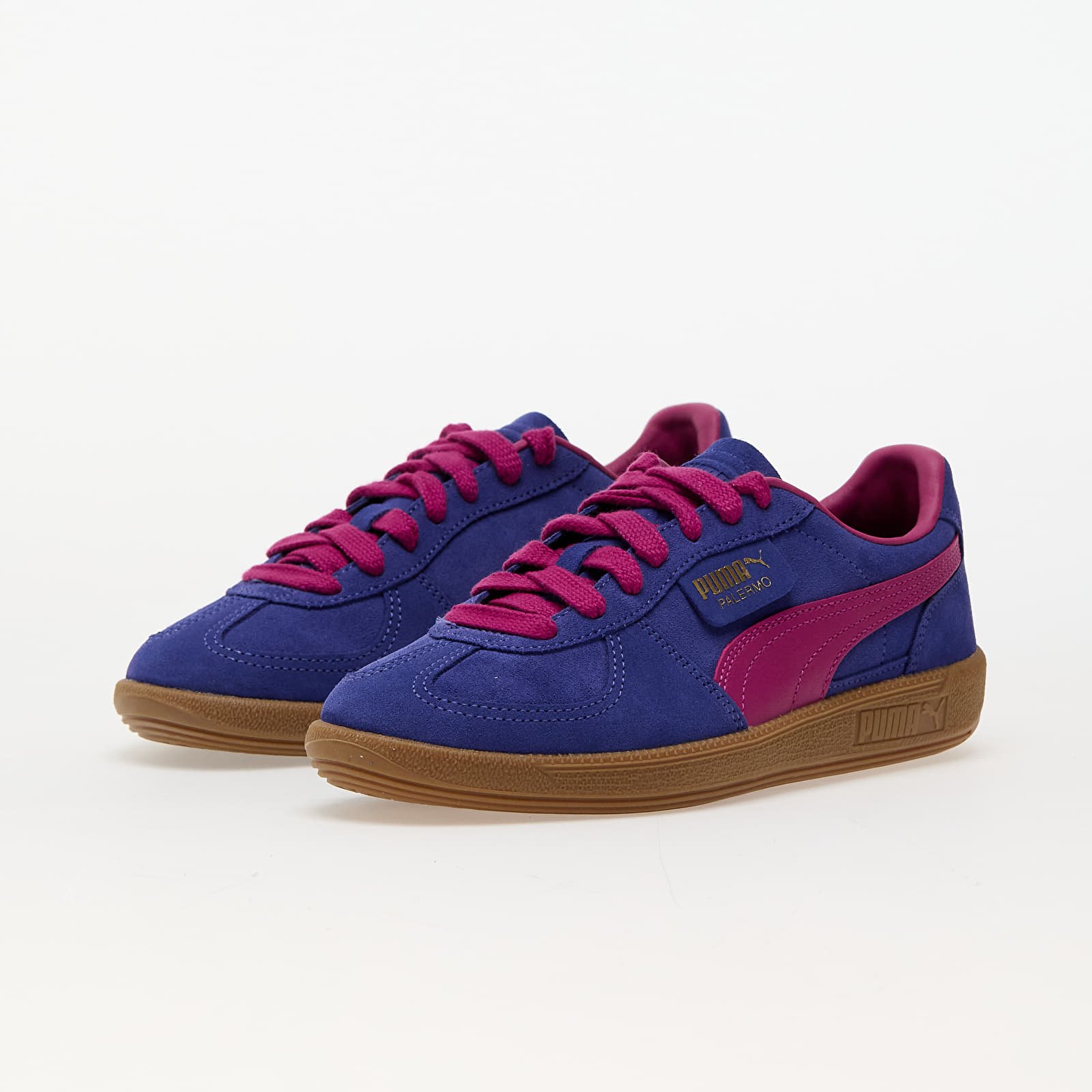Férfi cipők Puma Palermo Lapis Lazuli/ Magenta Gleam