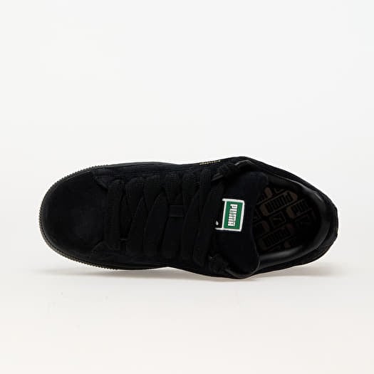 Puma suede black mens best sale