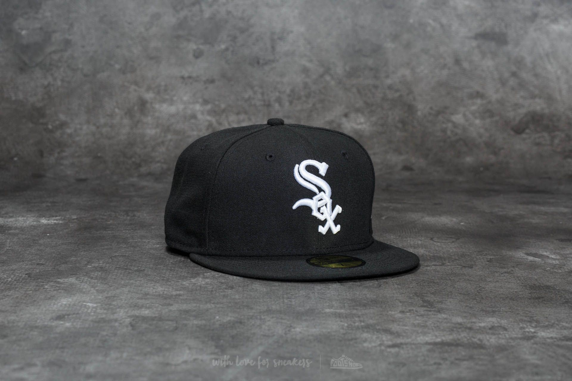 Casquettes New Era 59Fifty Acperf Chicago White Sox Cap Black