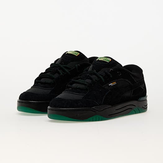 Black and green puma shoes clearance