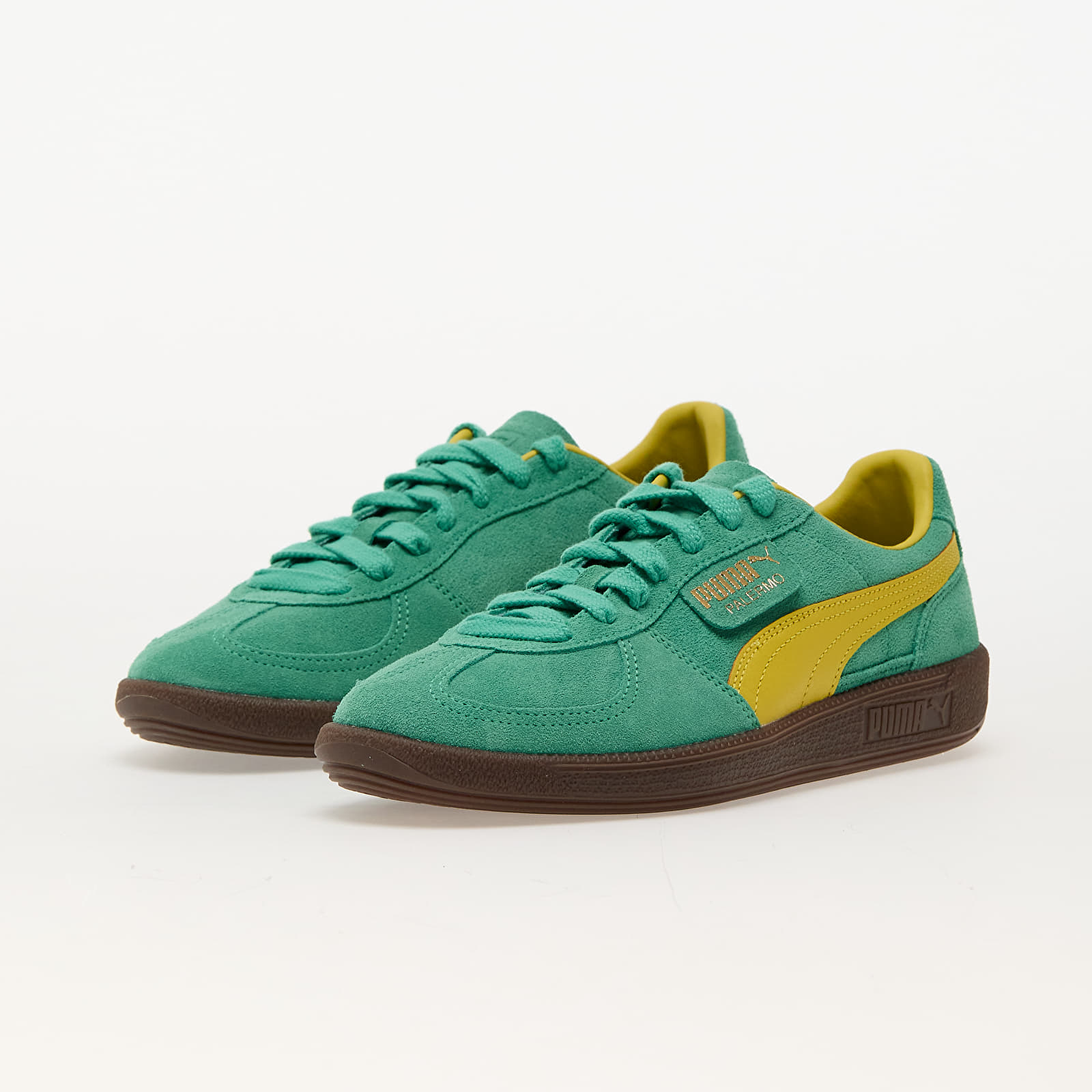 Pánské tenisky a boty Puma Palermo Jade Frost/ Fresh Pear Gum