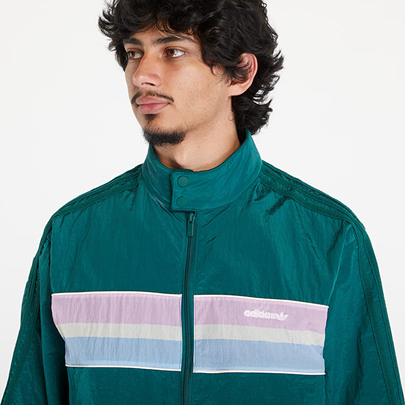 adidas 80S Woven Tracktop Collegiate Green | Footshop