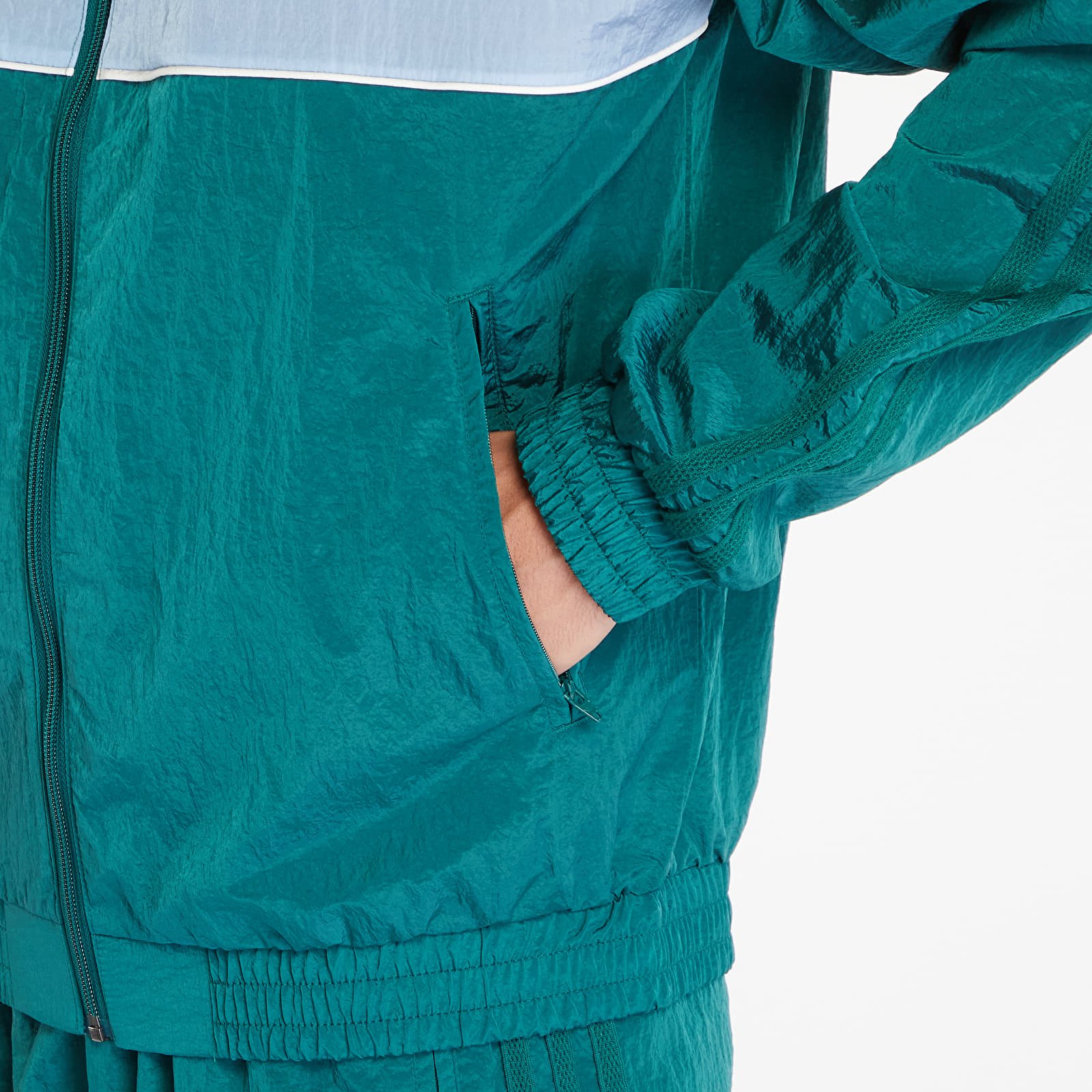 Geci adidas 80S Woven Tracktop Collegiate Green