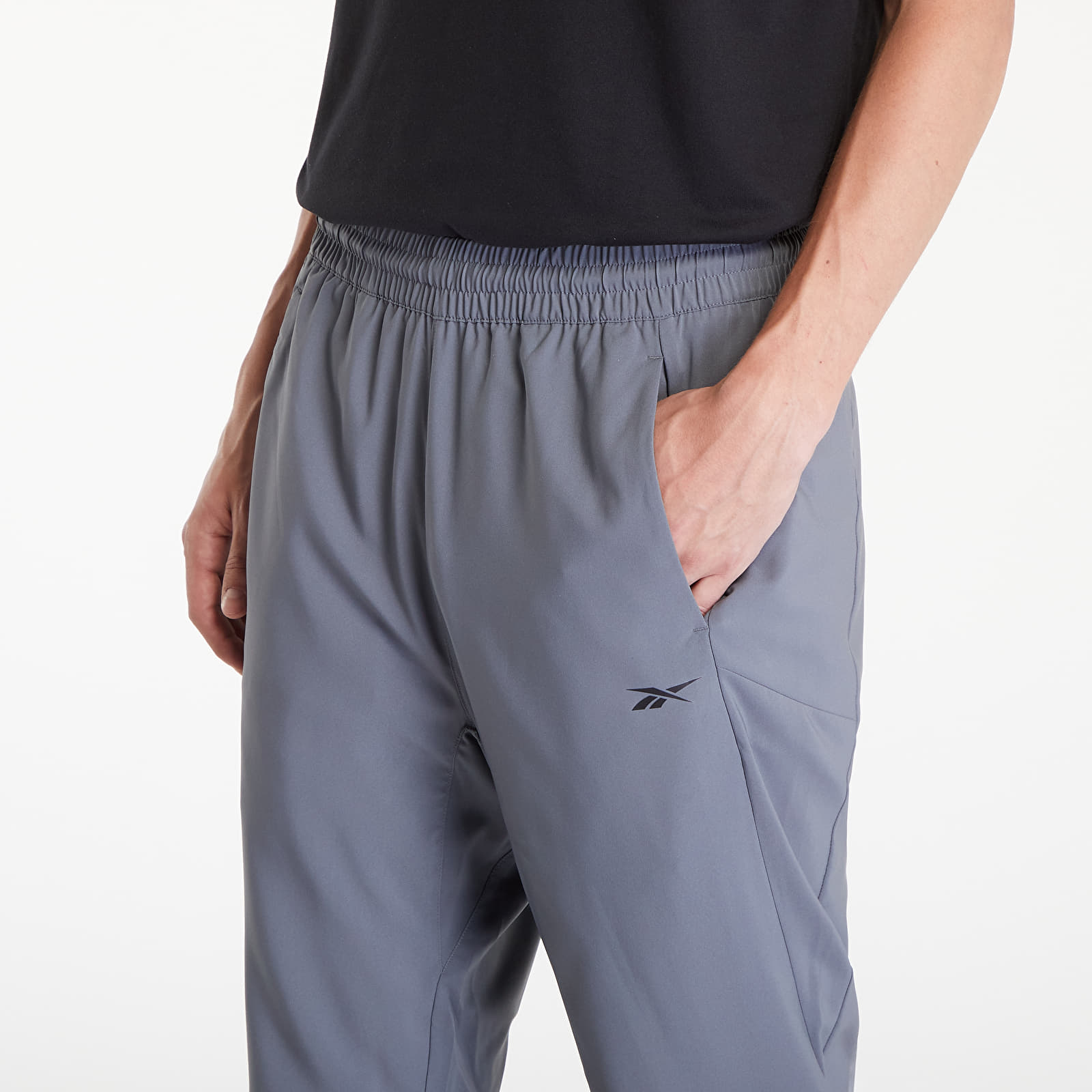 Pánské kalhoty Reebok Id Train Woven Pant Grey