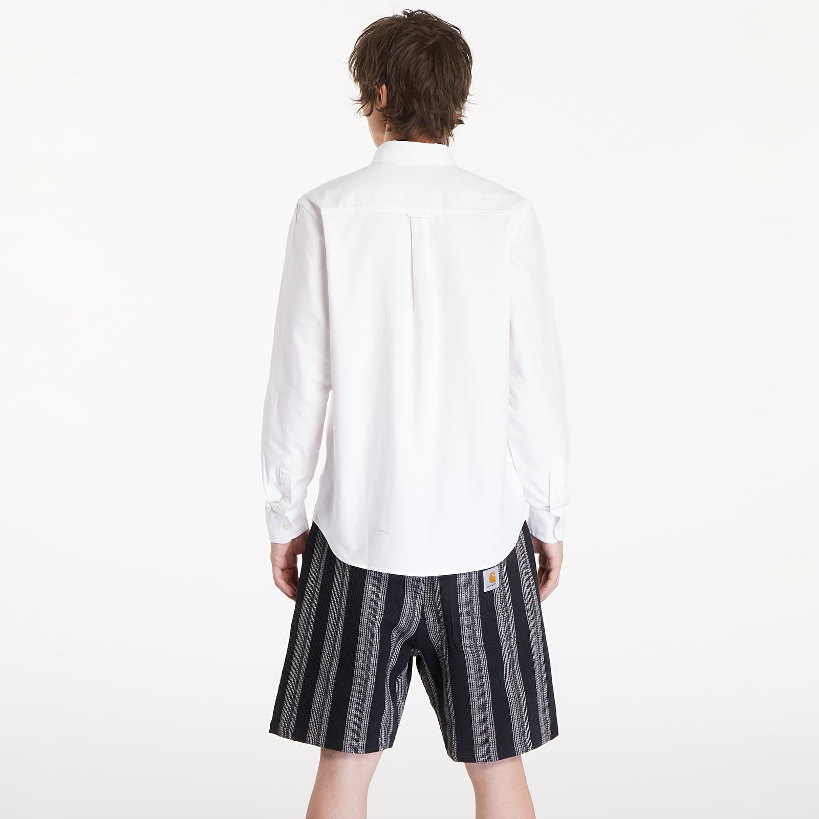 Cămăși Carhartt WIP Long Sleeve C-Logo Shirt UNISEX White/ White