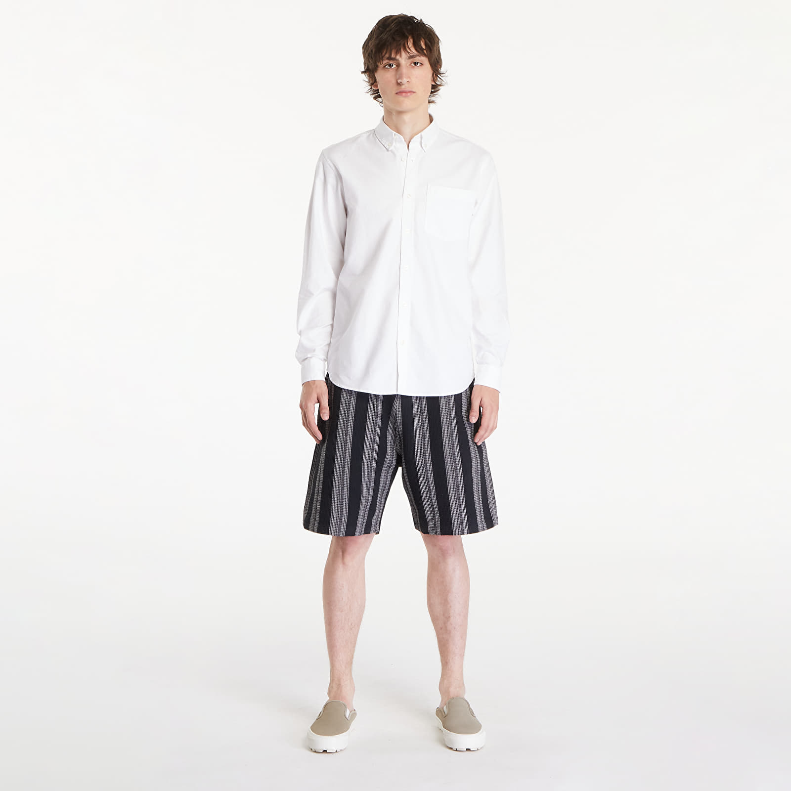 Cămăși Carhartt WIP Long Sleeve C-Logo Shirt UNISEX White/ White