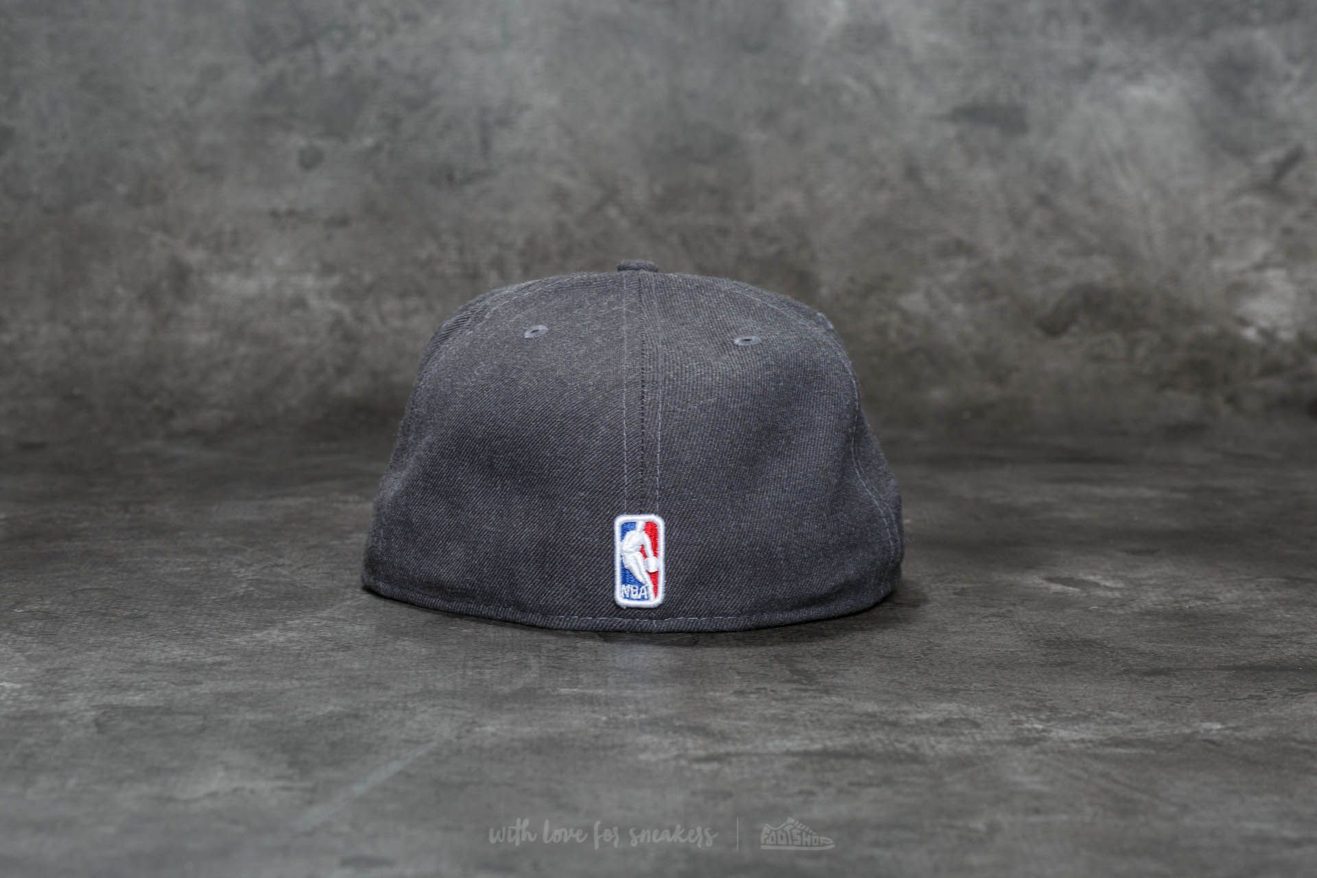 Caps New Era 59Fifty NBA Heather Fitted Chicago Bulls Cap Grey
