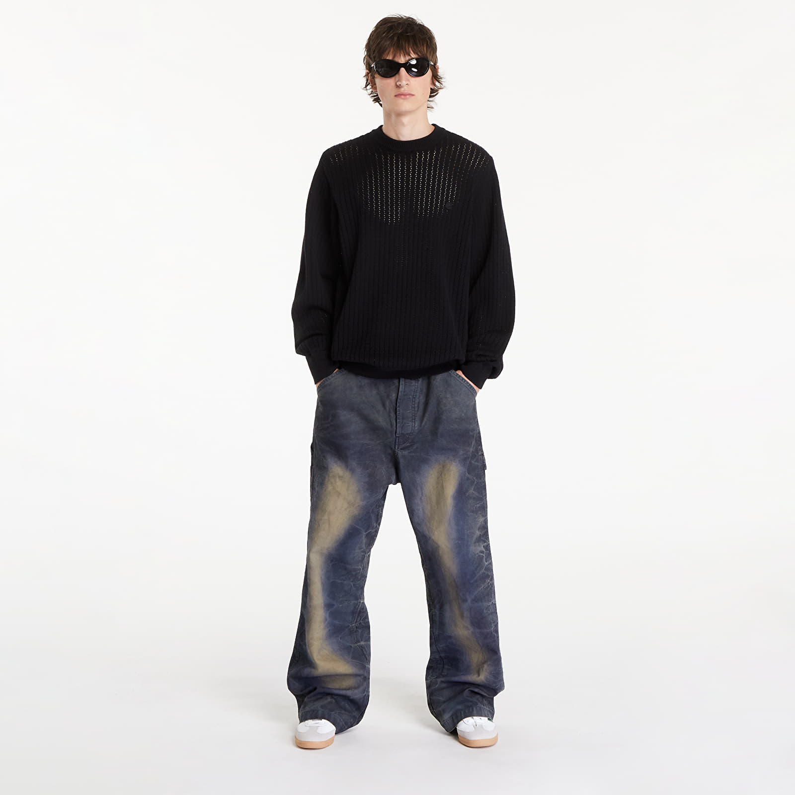 Pullover Carhartt WIP Calen Sweater UNISEX Black