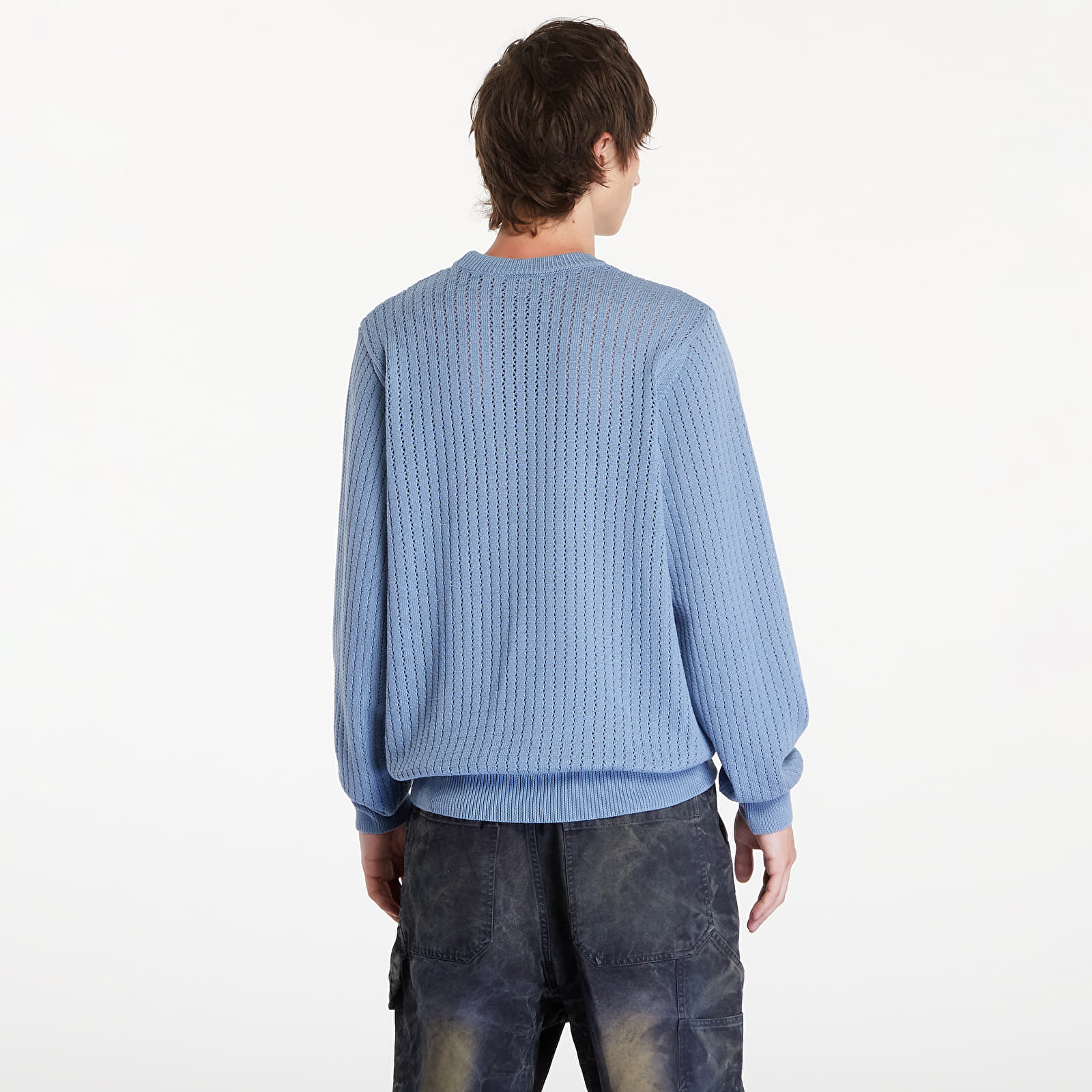Pulóverek Carhartt WIP Calen Sweater UNISEX Misty Sky
