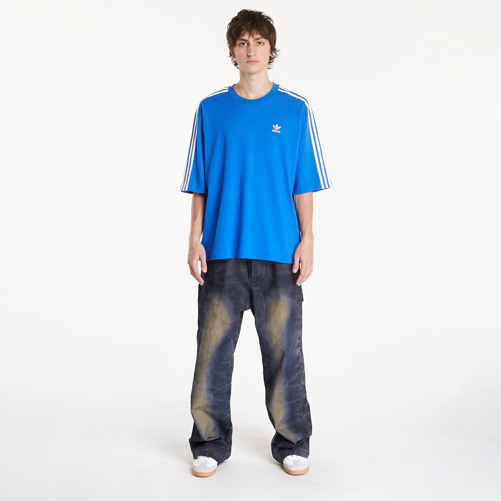 T-shirts adidas Adicolor Oversized Tee Blue