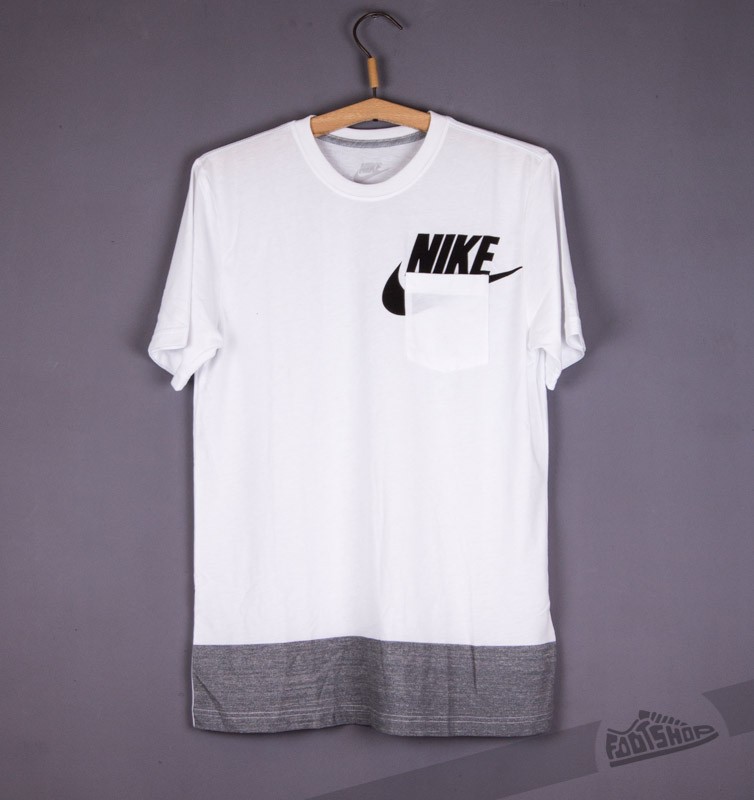 T-shirts en shirts Nike Tee-Futura Tech White