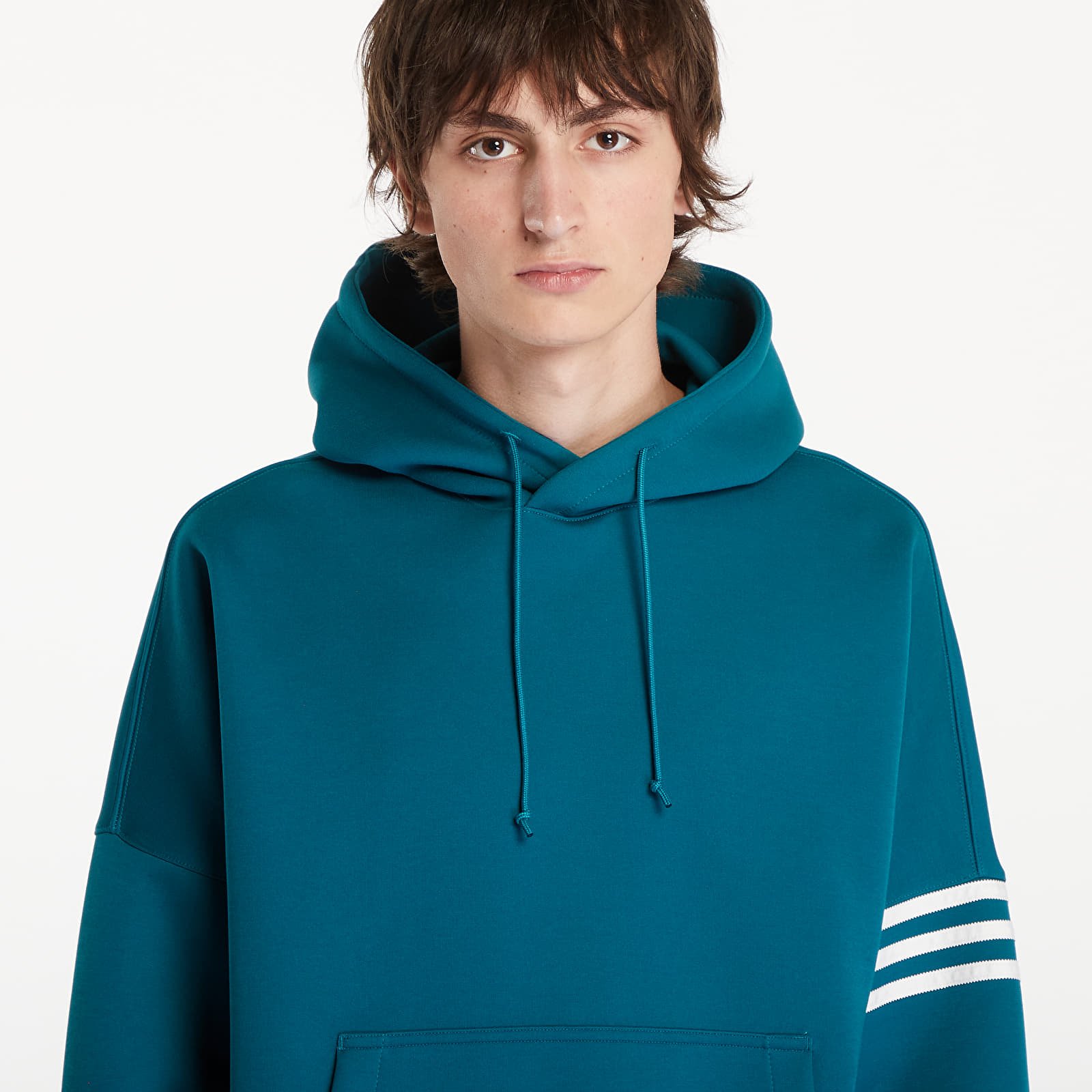 Bluzy adidas Neuclassics Hoodie Legacy Teal