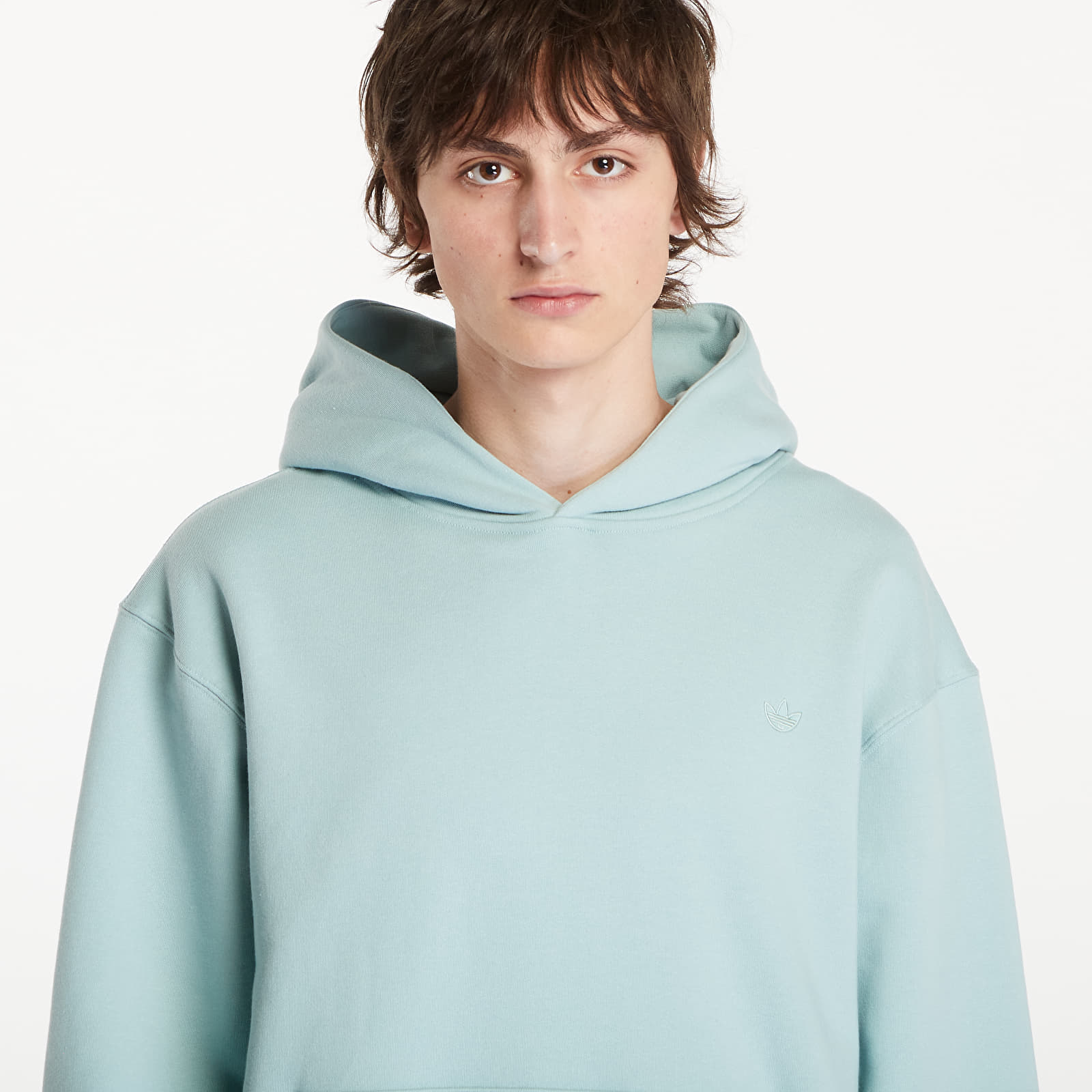 Mikiny adidas Premium Essentials Hoodie Hazy Green