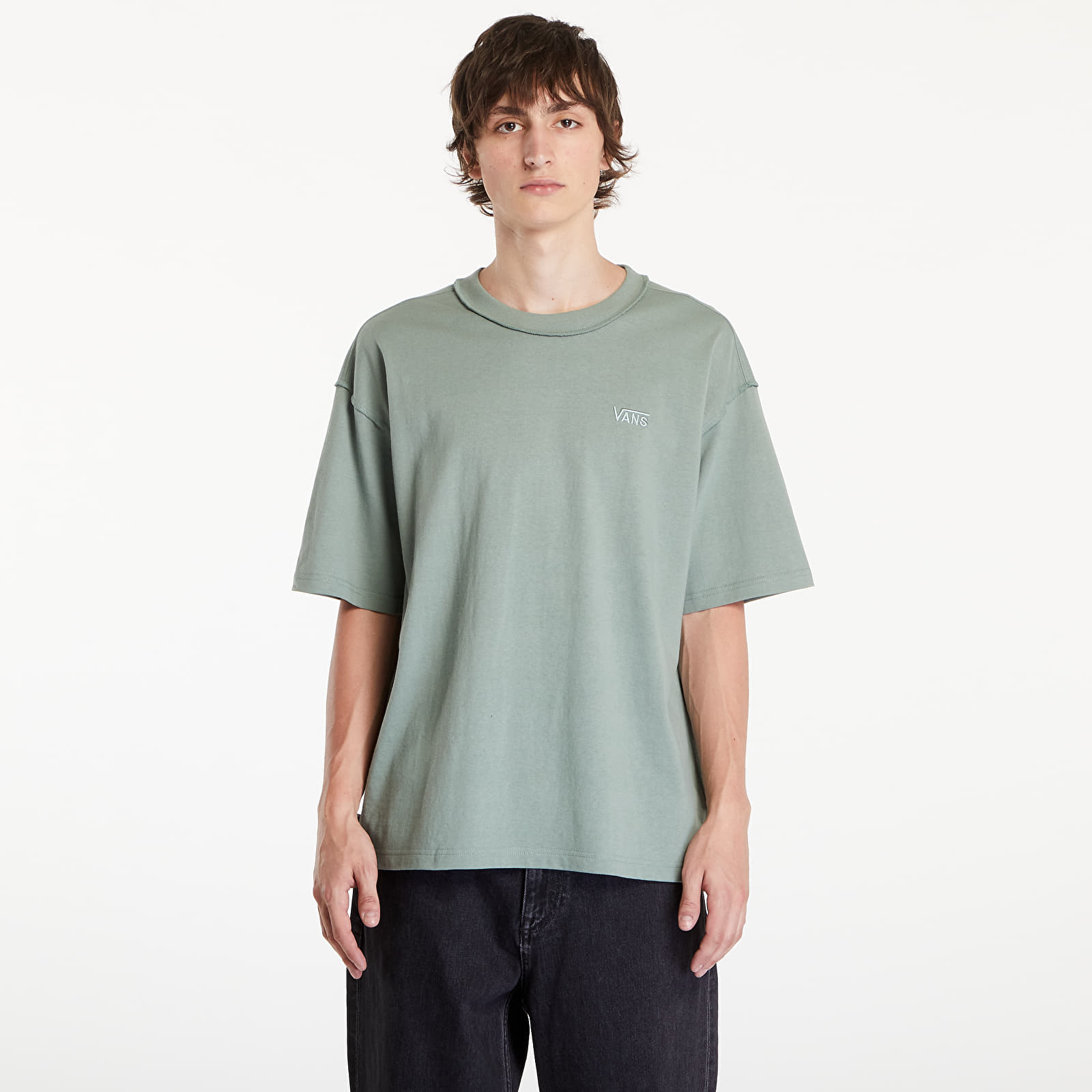 Koszulki Vans LX Premium Short Sleeve T-Shirt Sea Spray