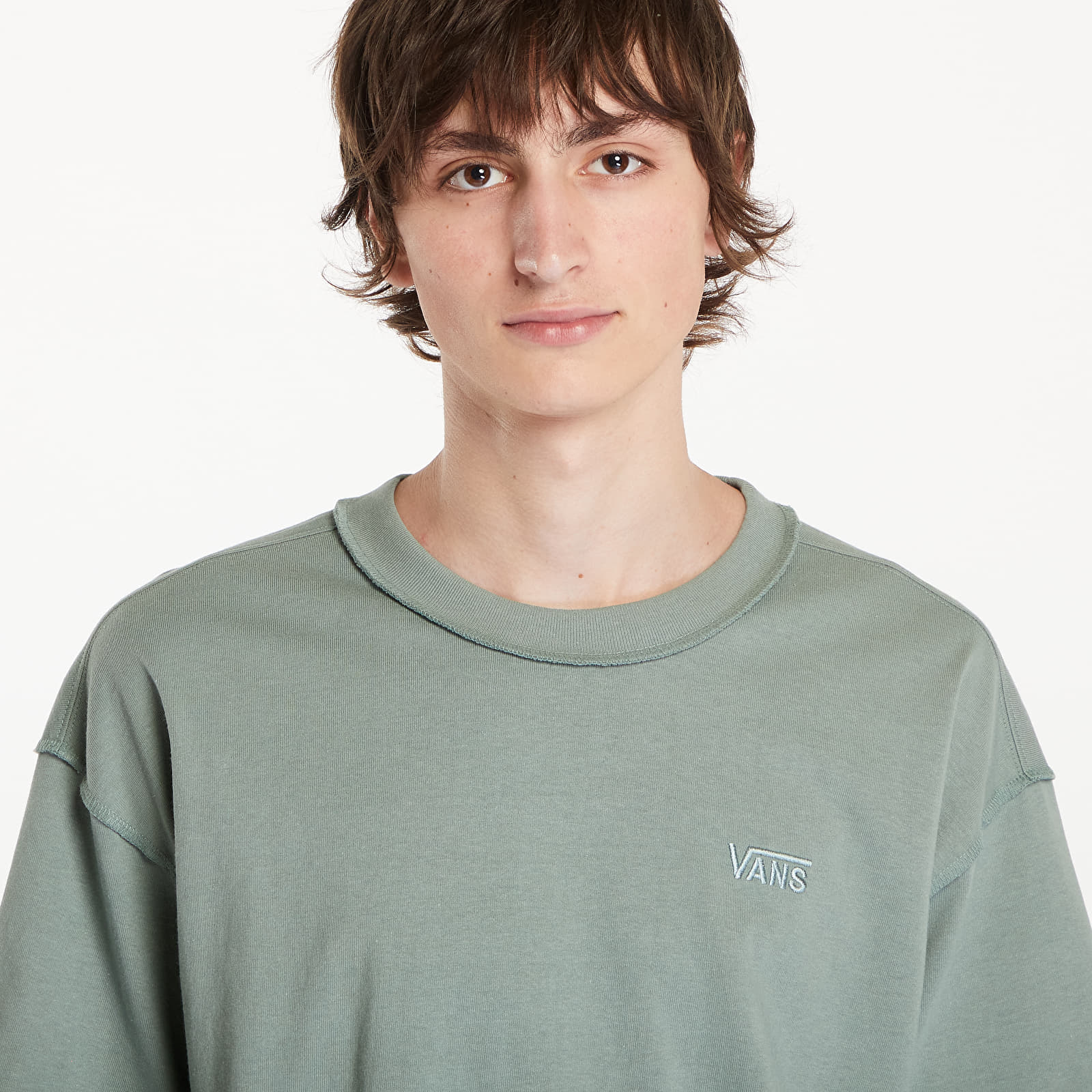 Koszulki Vans LX Premium Short Sleeve T-Shirt Sea Spray