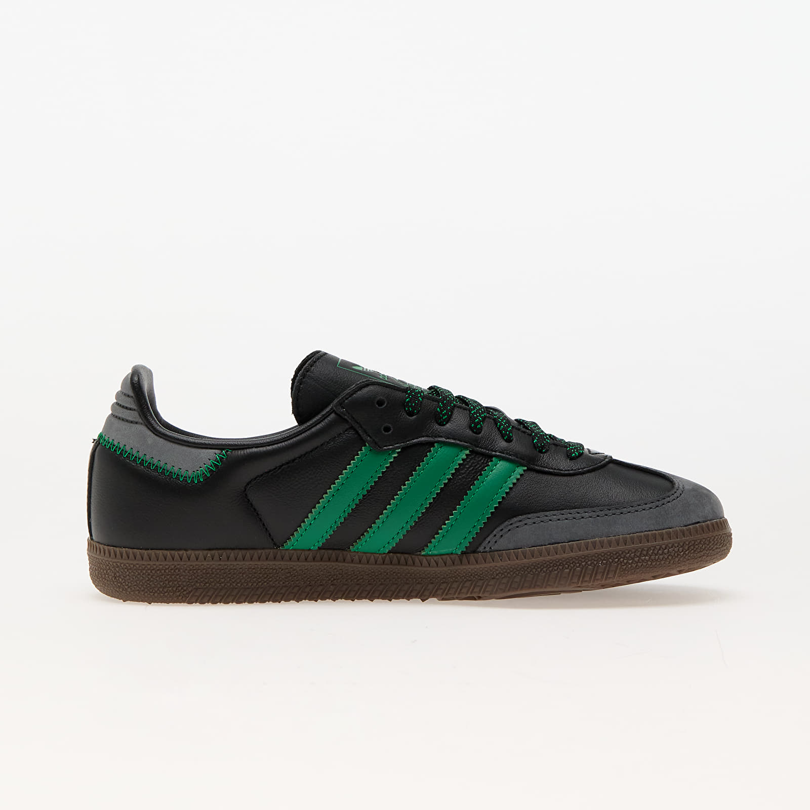 Frauen adidas Samba Og W Core Black/ Green/ Grey Six