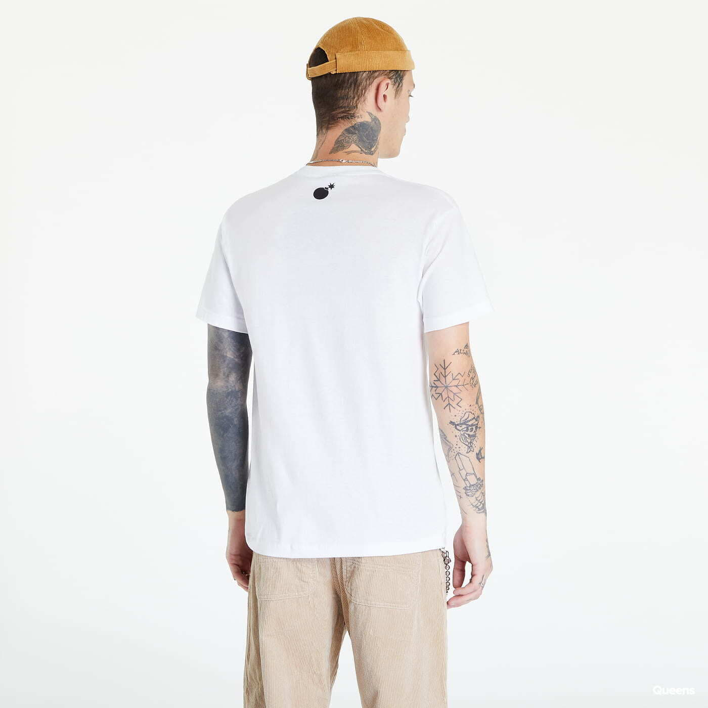 Men's T-shirts The Hundreds Beach Bomba T-Shirt White