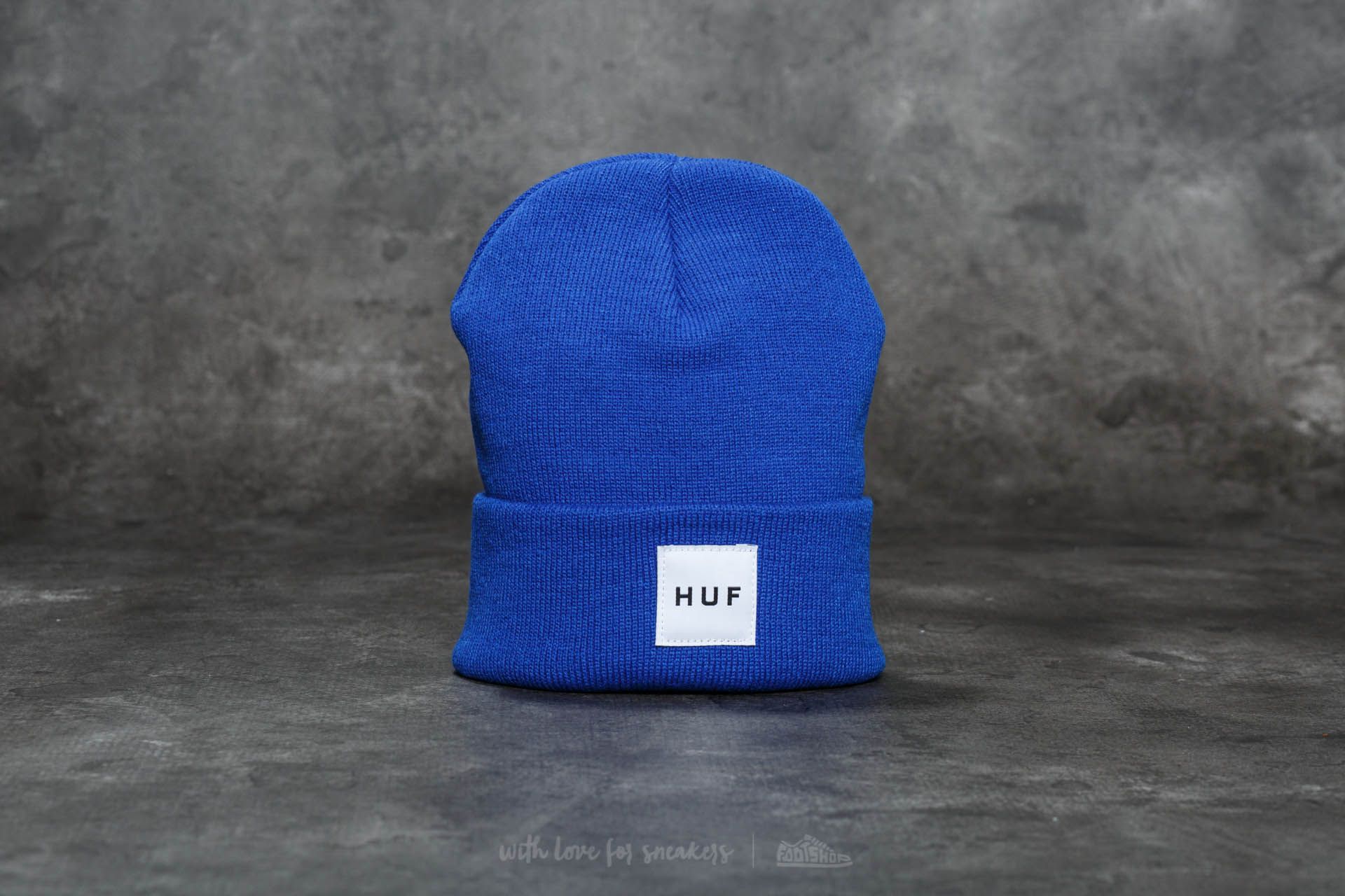 Gorros HUF Box Logo Beanie Royal