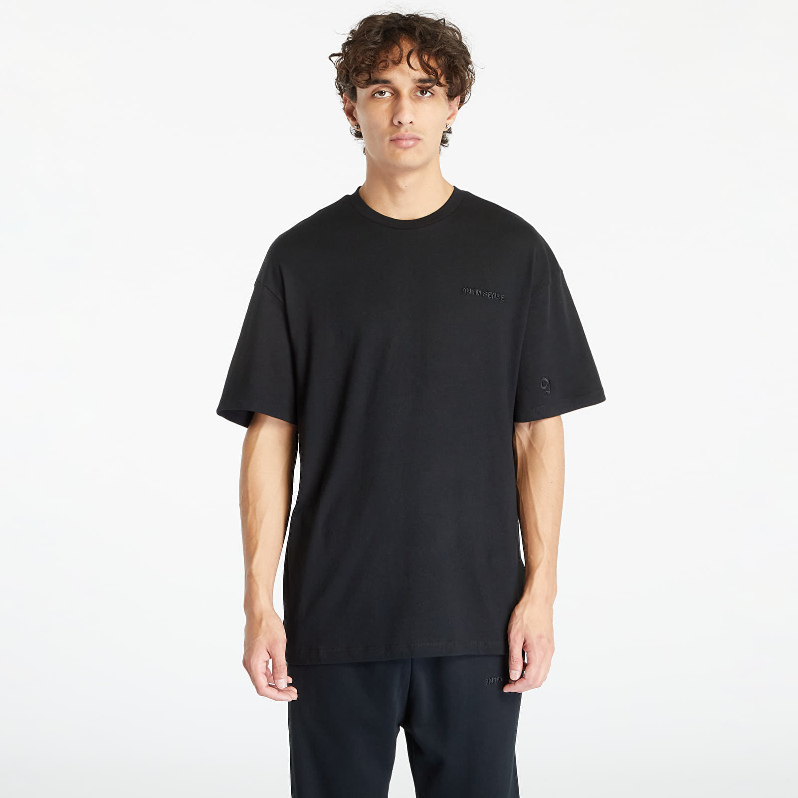 Camisetas de hombre 9N1M SENSE. Sense Essential Tee Black