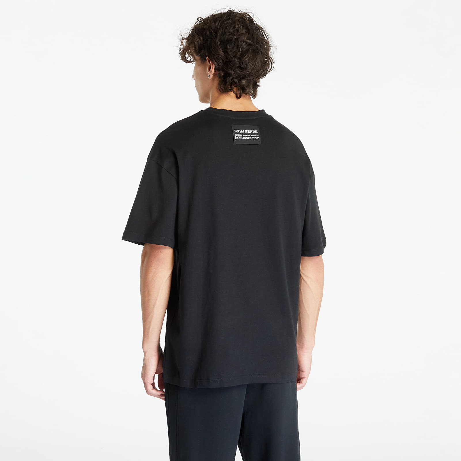 Camisetas de hombre 9N1M SENSE. Sense Essential Tee Black