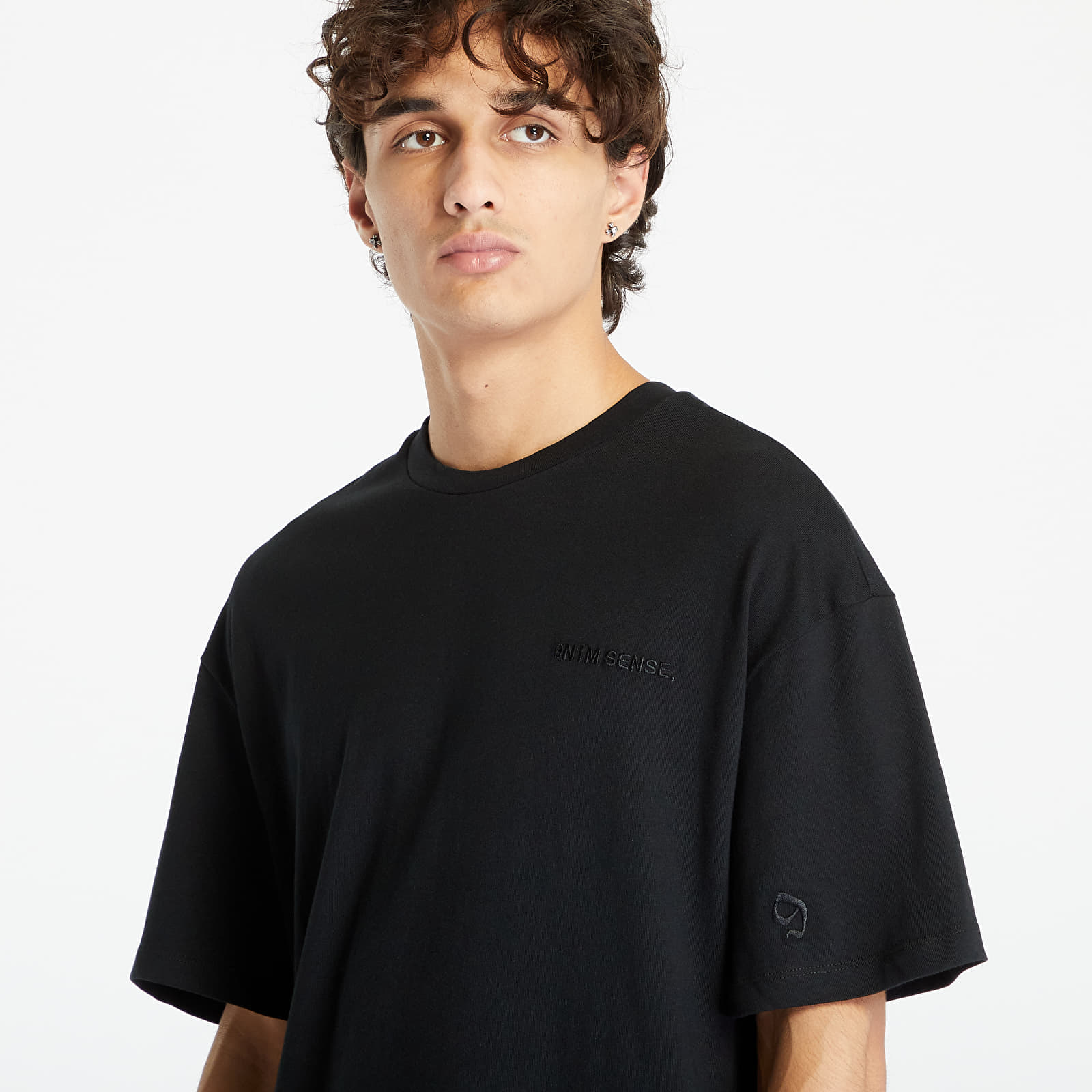 Camisetas de hombre 9N1M SENSE. Sense Essential Tee Black