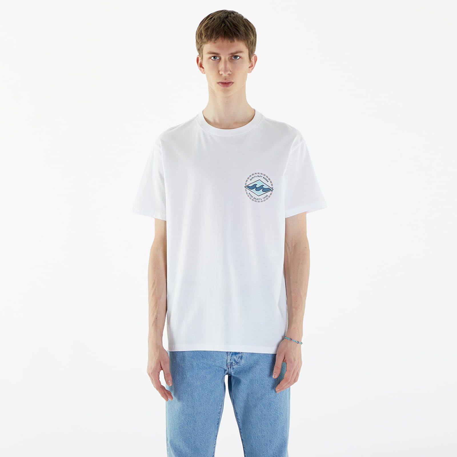 Мъжки тениски Billabong Rotor Diamond SS Tee White