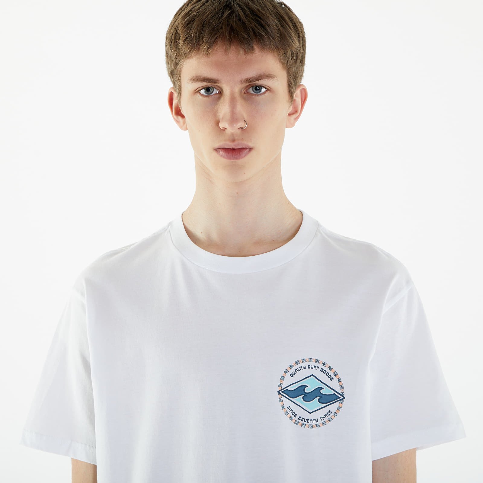 Мъжки тениски Billabong Rotor Diamond SS Tee White