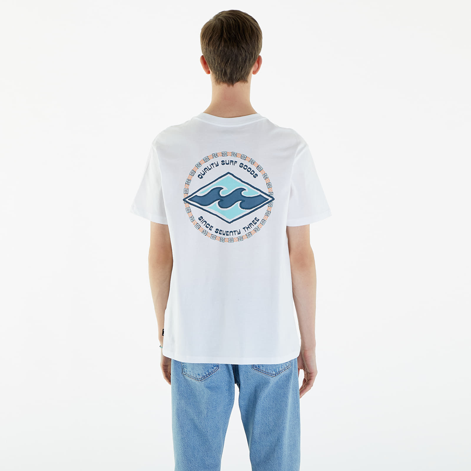 Мъжки тениски Billabong Rotor Diamond SS Tee White