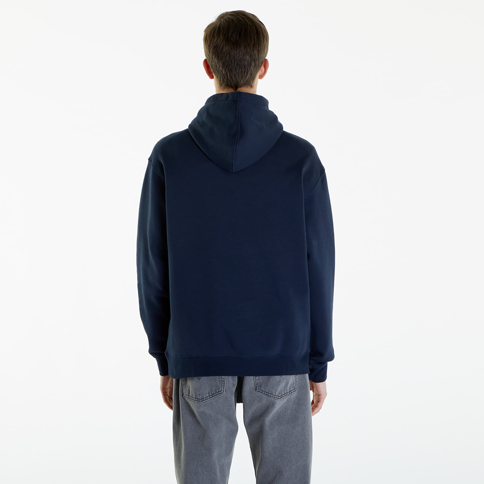 Hanorace pentru bărbați Quiksilver Big Logo Hoodie Dark Navy