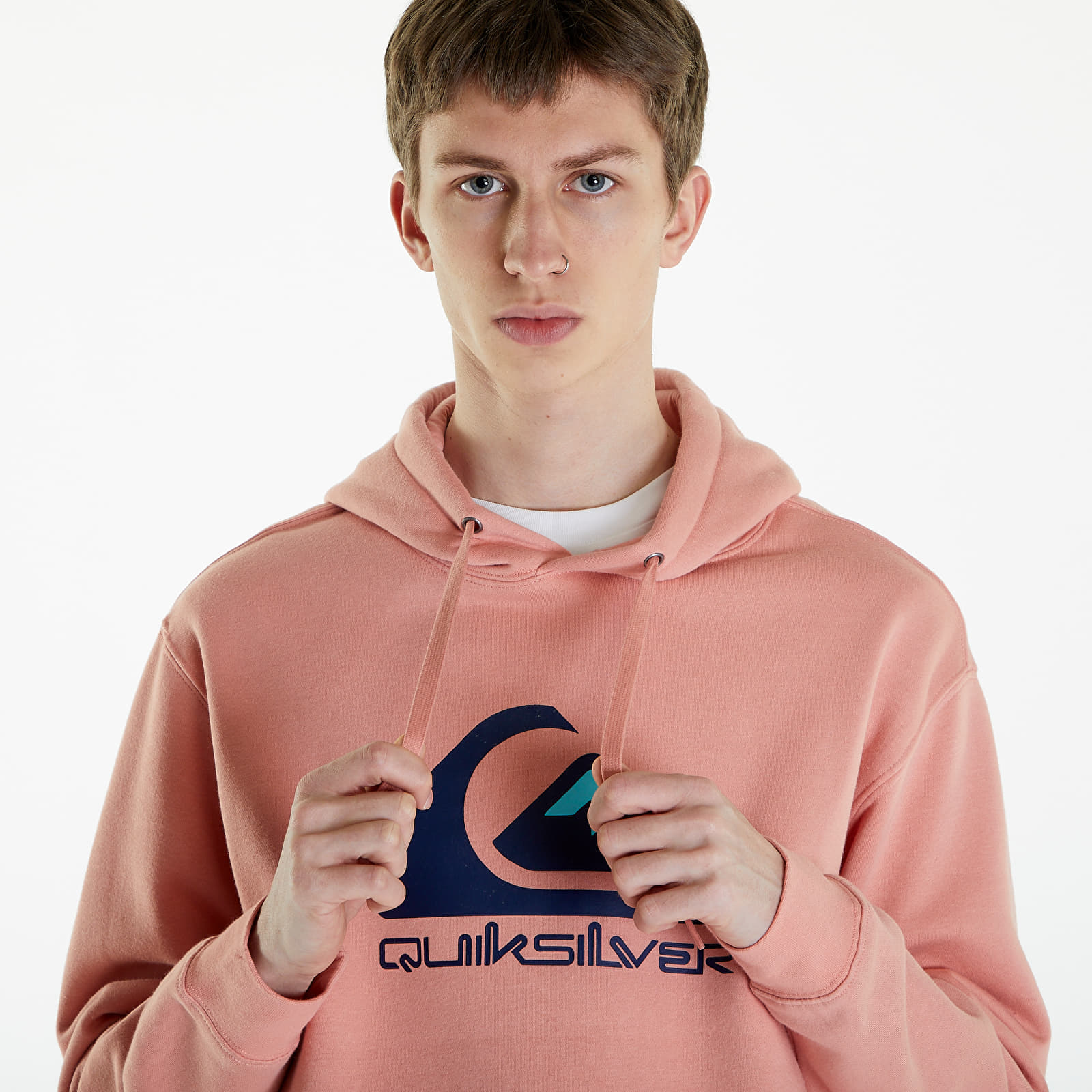Men's hoodies Quiksilver Big Logo Hoodie Canyon Clay