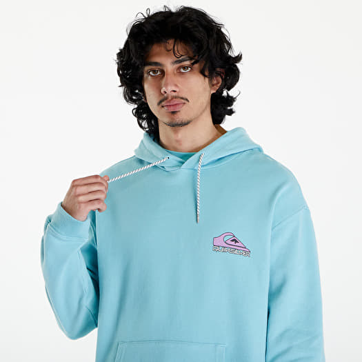 Men s hoodies Quiksilver Apog Heritage Hoodie Marine Blue Footshop