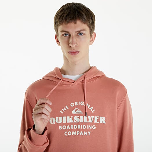 Men s hoodies Quiksilver Tradesmith Hoodie Canyon Clay Footshop