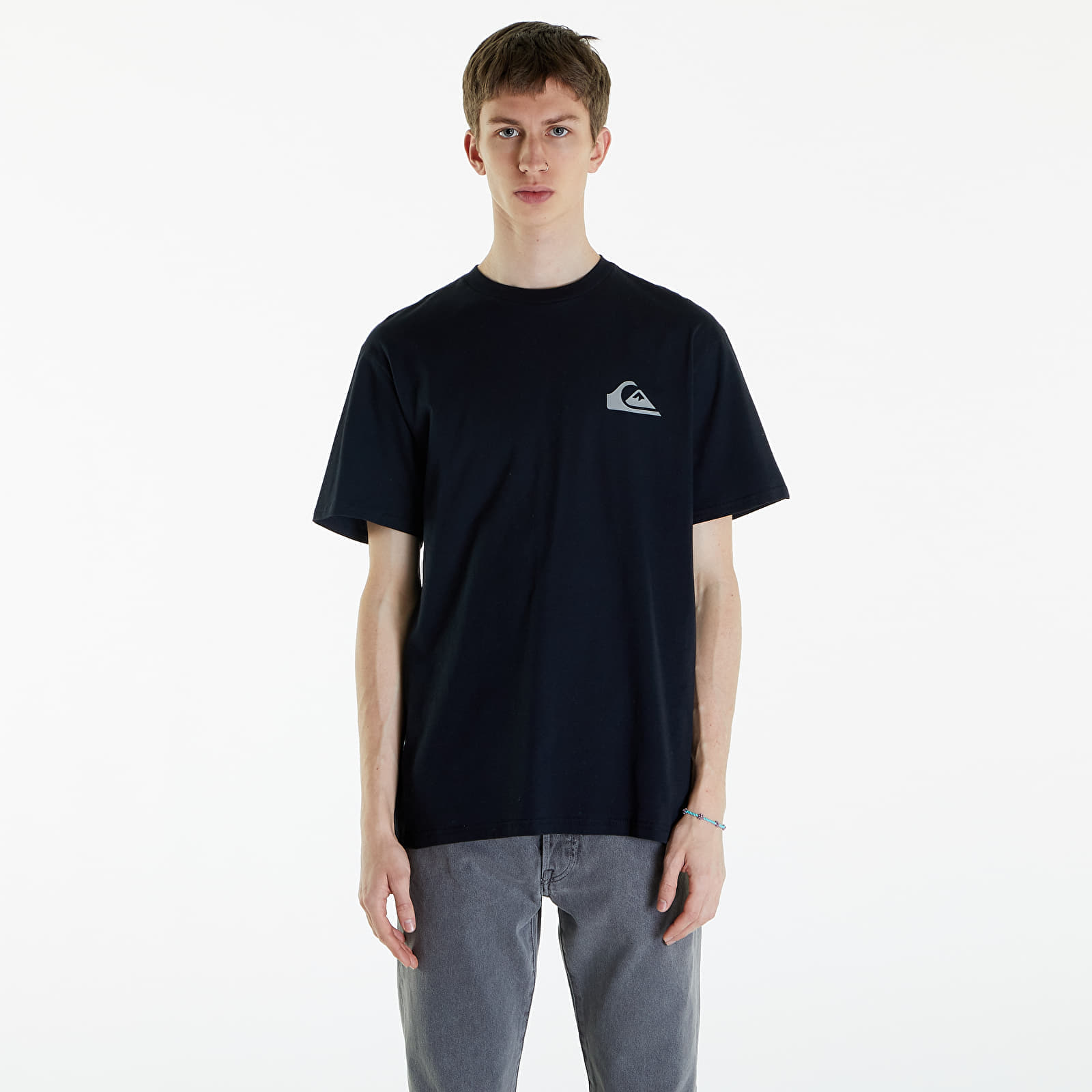 Vyriški marškinėliai Quiksilver Mw Mini Logo SS Tee Black