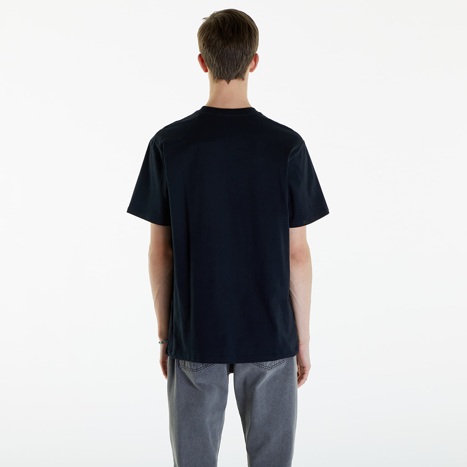 Vyriški marškinėliai Quiksilver Mw Mini Logo SS Tee Black