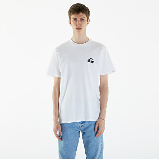 Camisetas de hombre Quiksilver Mw Mini Logo SS Tee White Footshop