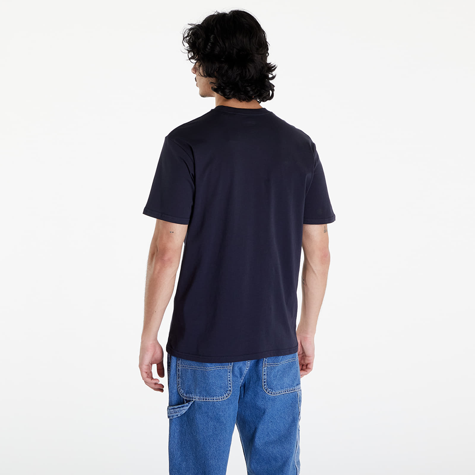 Men's T-shirts Quiksilver Omni Fill SS Tee Dark Navy