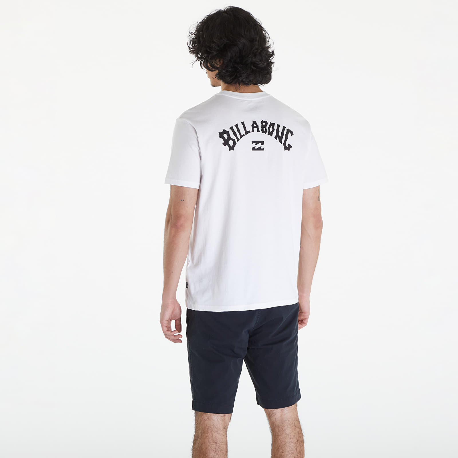 Tricouri bărbați Billabong Arch Wave Ss Tee White