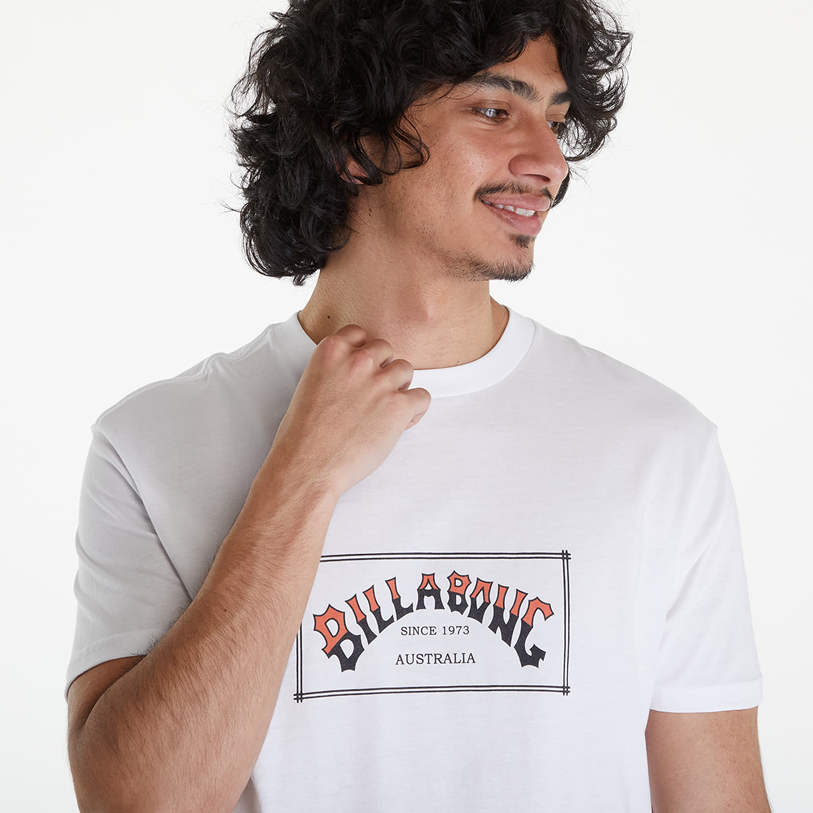 Férfi pólok Billabong Arch SS Tee White