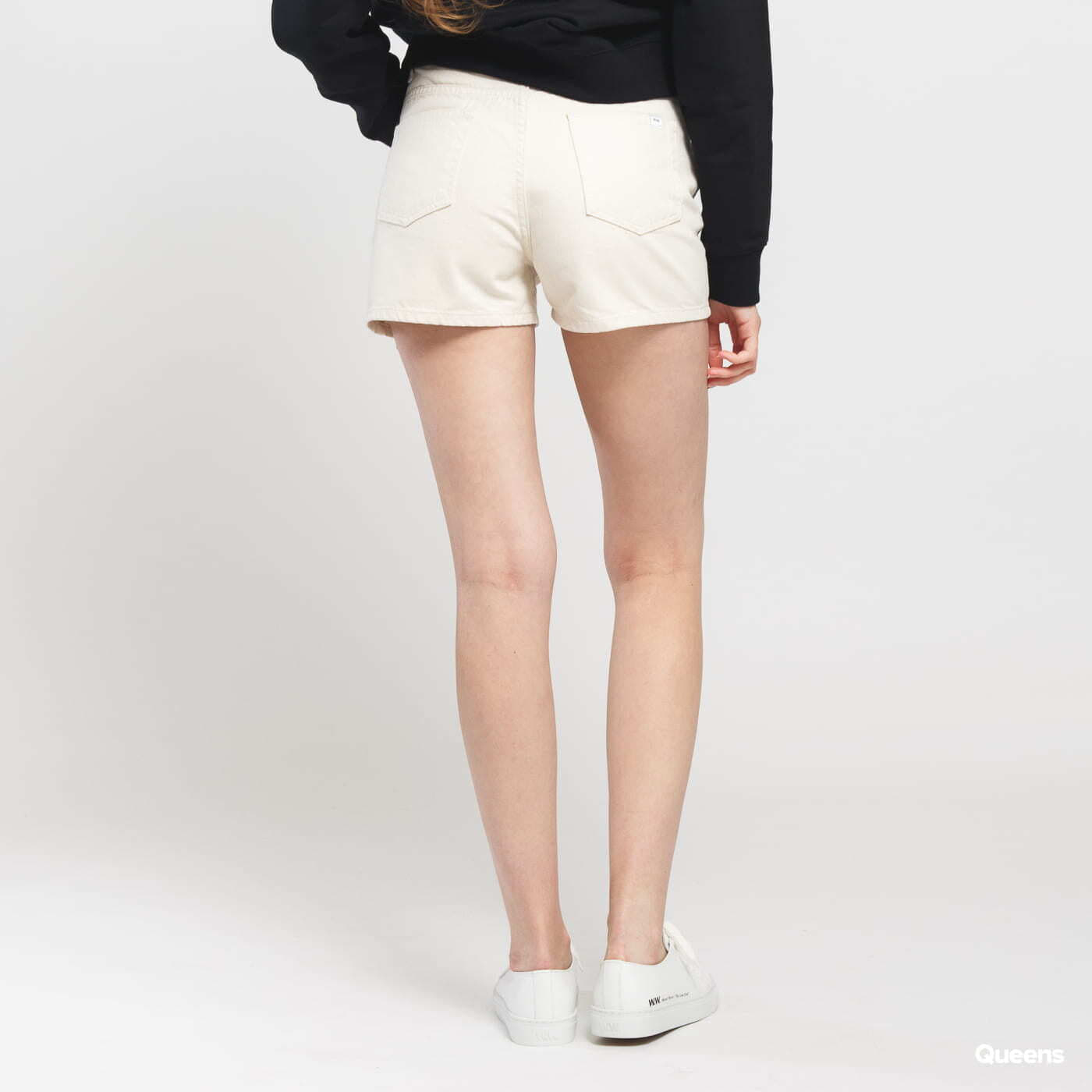 Krótkie spodenki WOOD WOOD Oda Shorts off-white