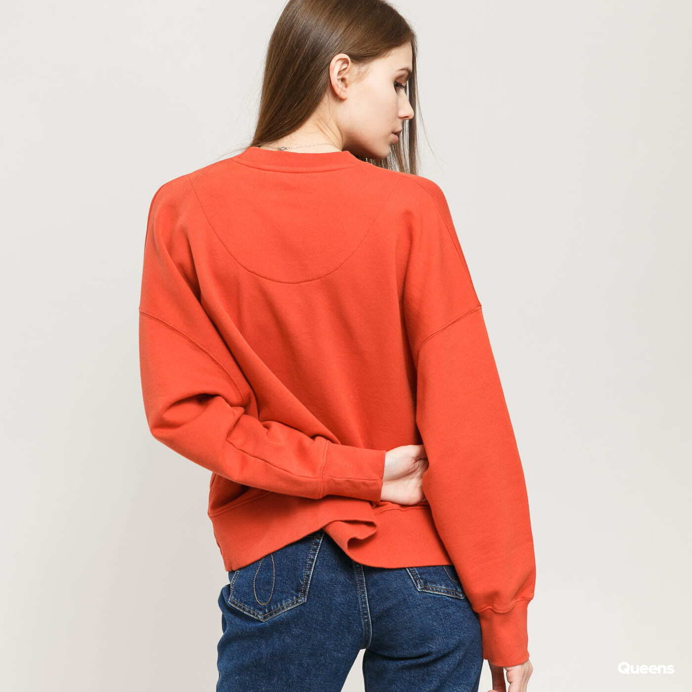 WOOD WOOD Patti Sweatshirt Dark Orange - 1 | YEO