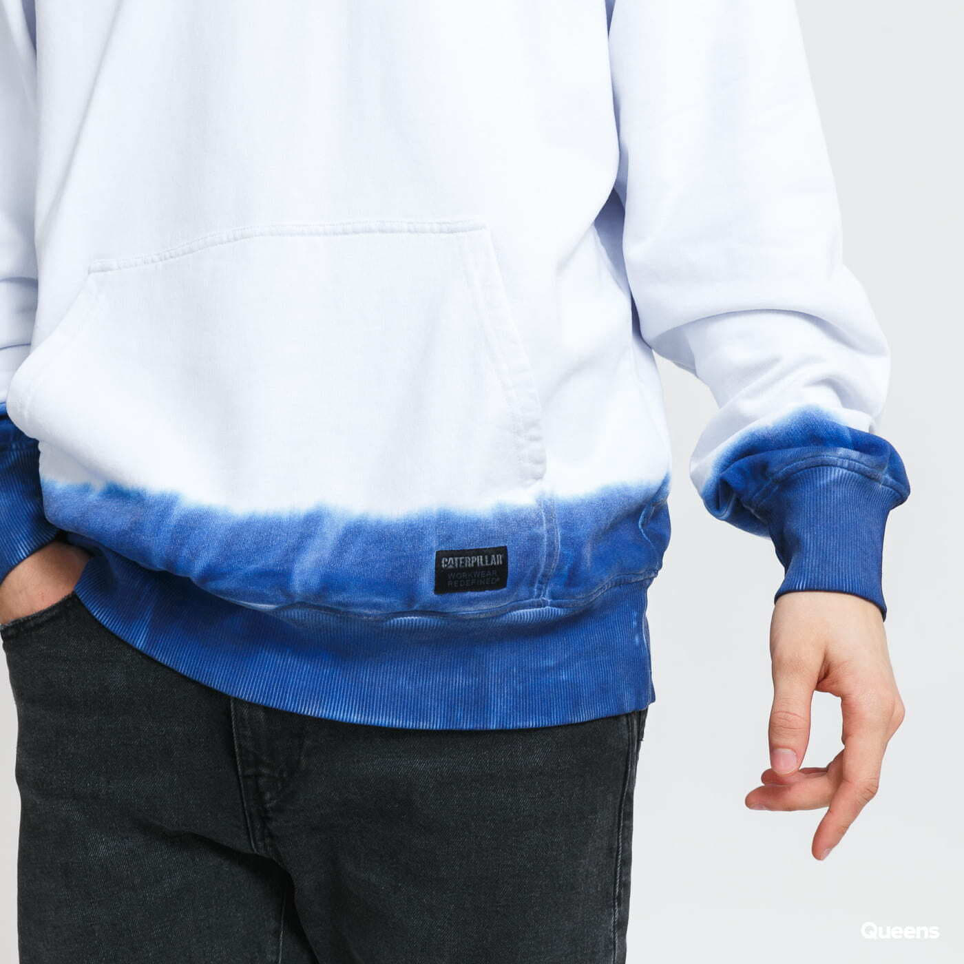 Pánské mikiny CATERPILLAR Engine Hoodie White