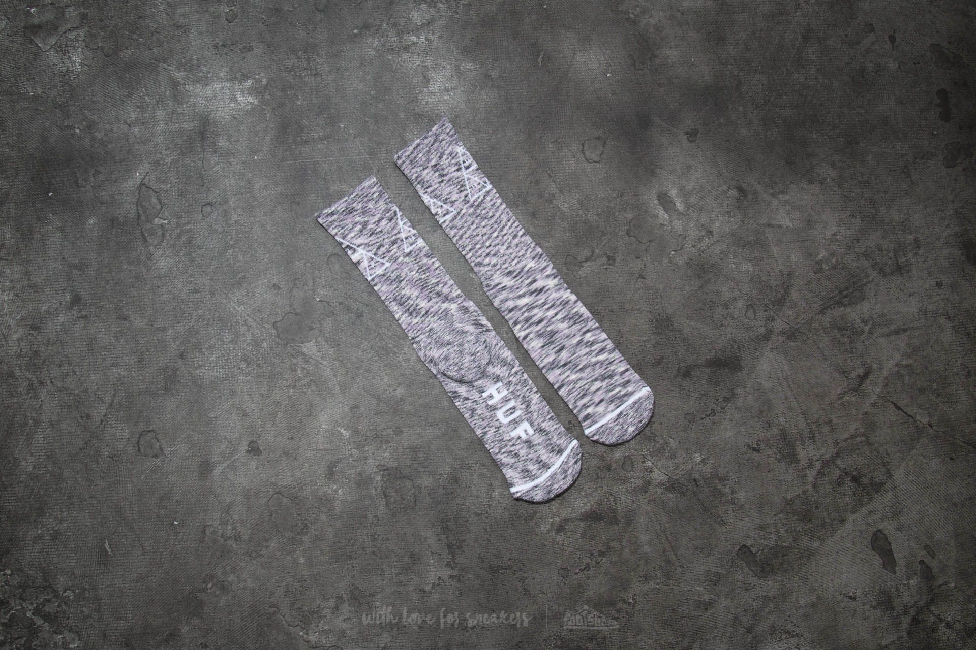 Чорапи HUF Triple Triangle Melange Crew Sock Pink