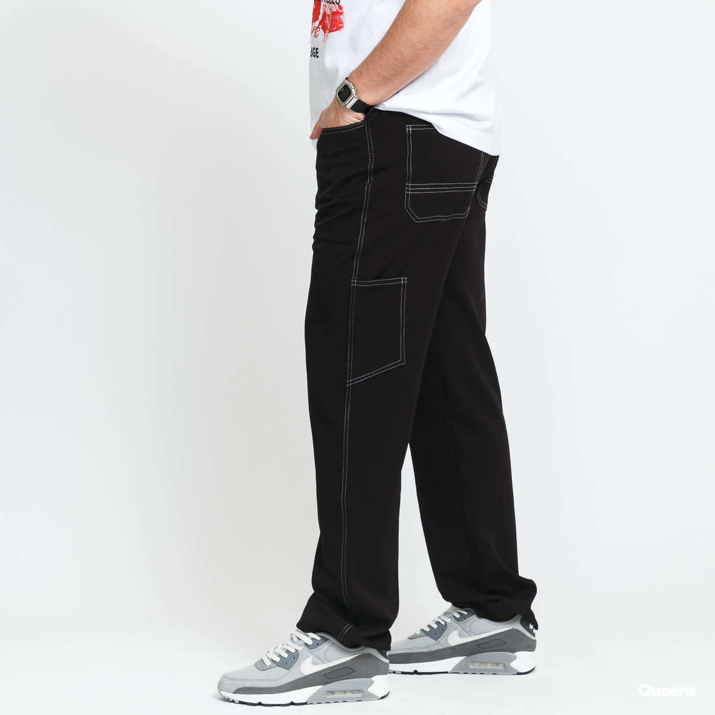 Pánské kalhoty Neige Worker Trousers černé