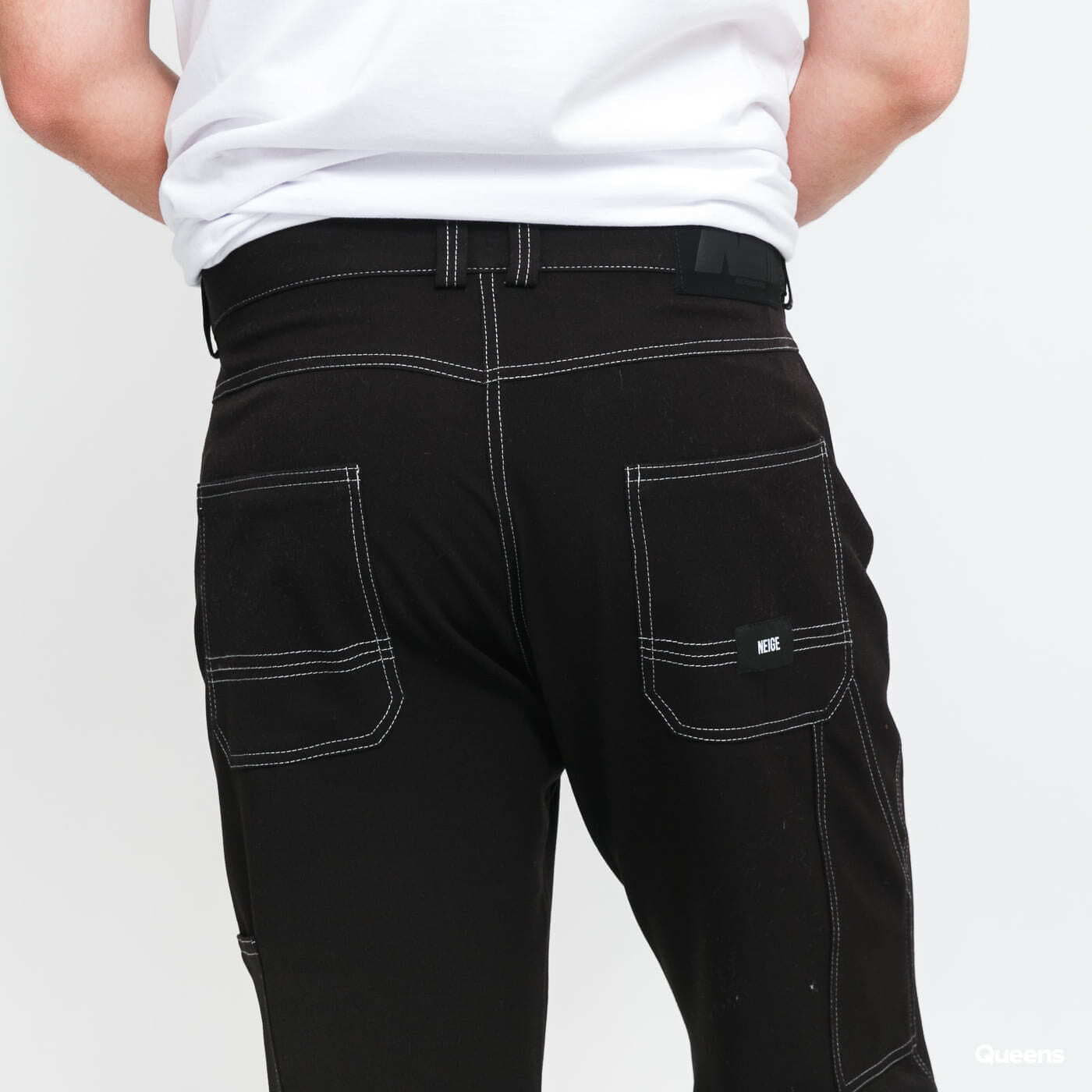 Pánské kalhoty Neige Worker Trousers černé
