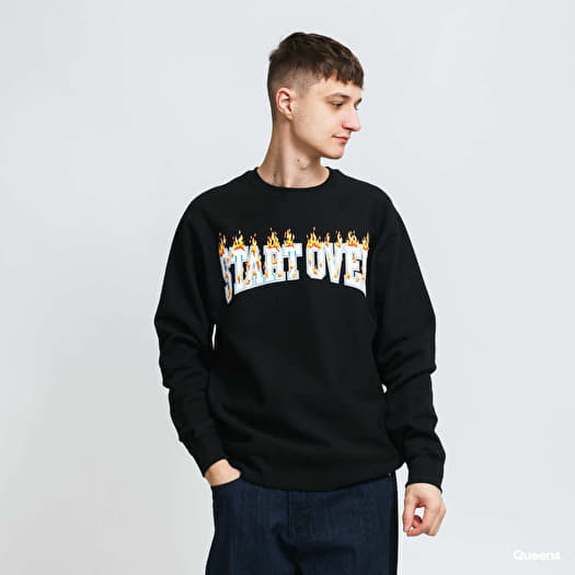 The Hundreds Start Over Crewneck Black Footshop