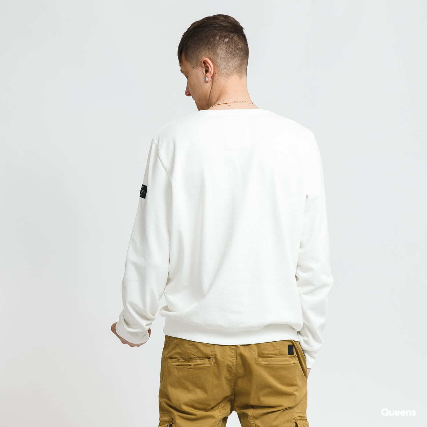 Bluzy z kapturem Ecoalf Becausalf Sweatshirt White