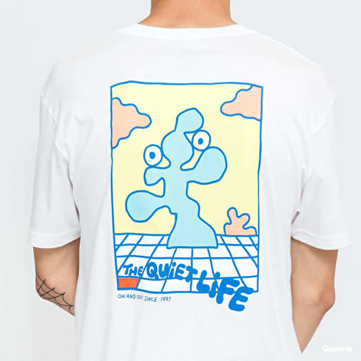 【THE QUIET LIFE】 BURY ME PREMIUM T [WHITE] The Quiet Life Mens Short Sleeve Bury Me T Shirt White