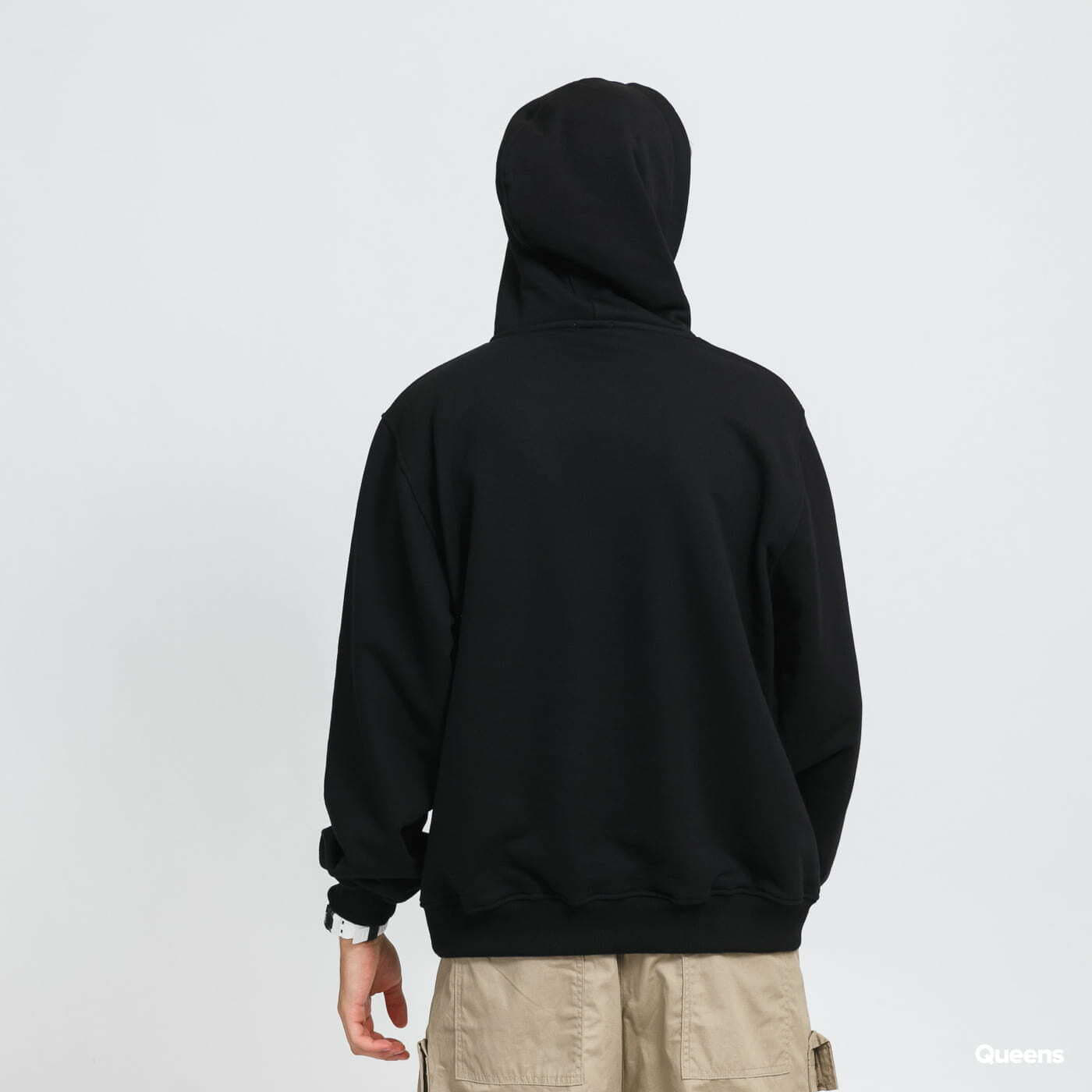 Pánské mikiny Neige Fire Whirl Hoodie Black