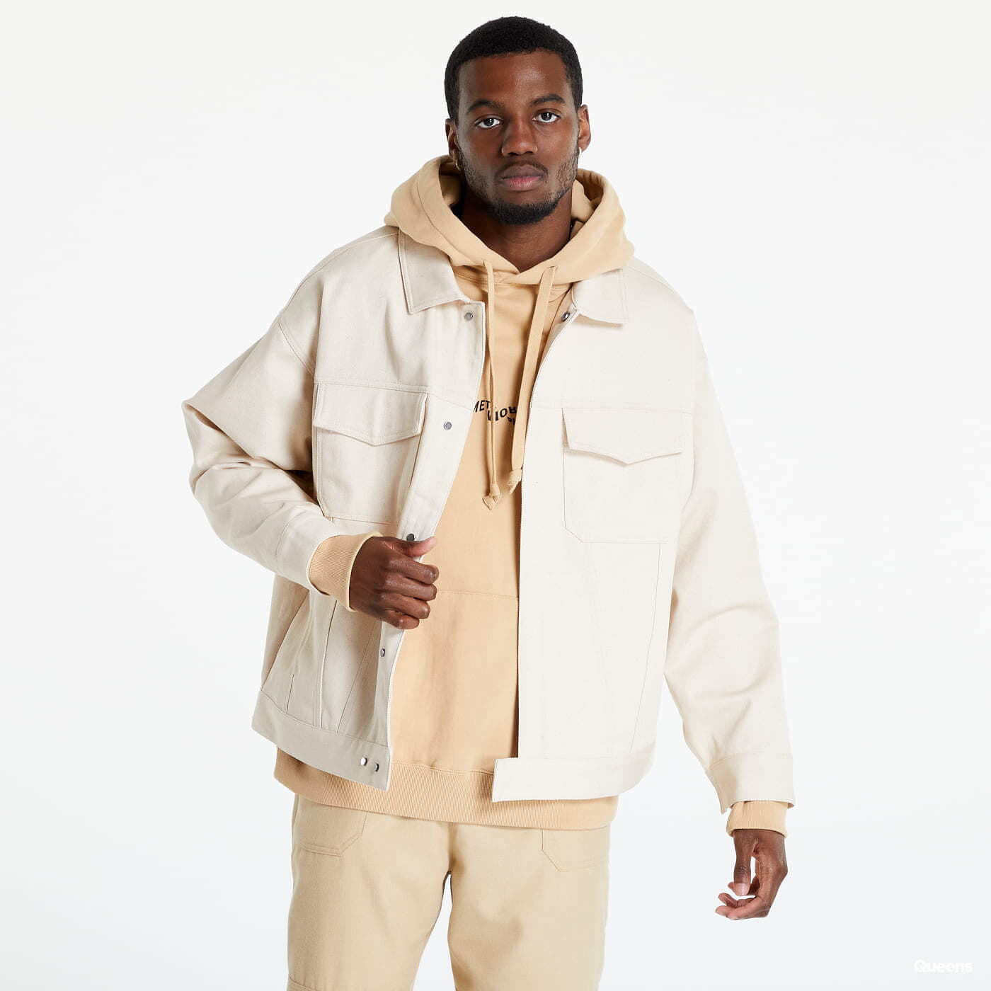 Jacke PREACH Cotton Twill Jacket Creamy XL